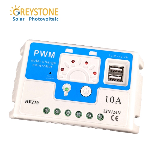 Greystone çoklu yük kontrol modları PWM Solar Controller
