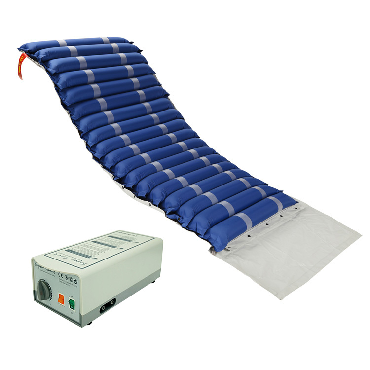 Özel boyut yüksek kaliteli anti dekübit yatak yarası alternatif basınçlı tıbbi sınıf boru şeklindeki hava yatağı
