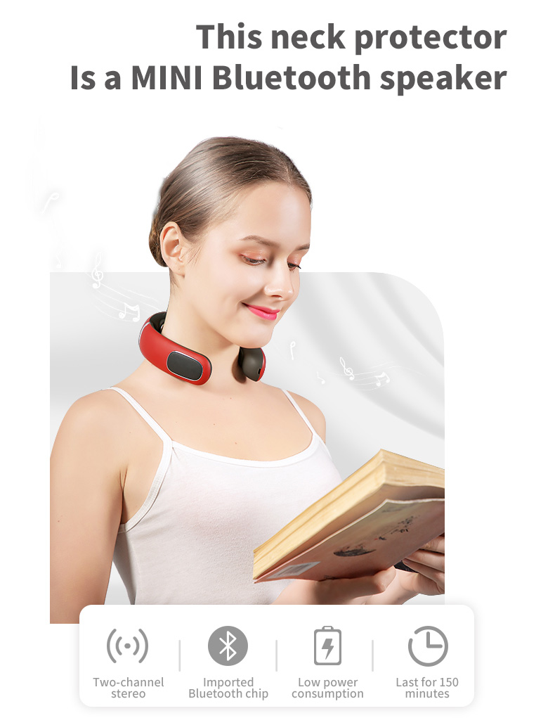 Bluetooth'lu Boyun Koruyucu